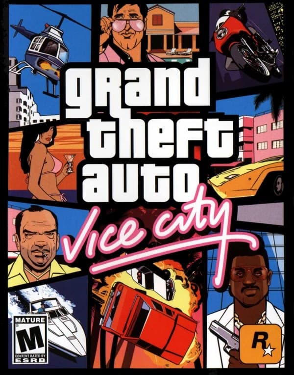 GTA: Vice City box cover